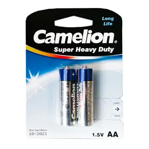 باتری قلمی کملیون مدل Super Heavy Duty بسته 2 عددی