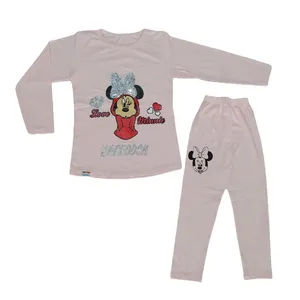 ست تی شرت و شلوار دخترانه مدل میکی موس 02
