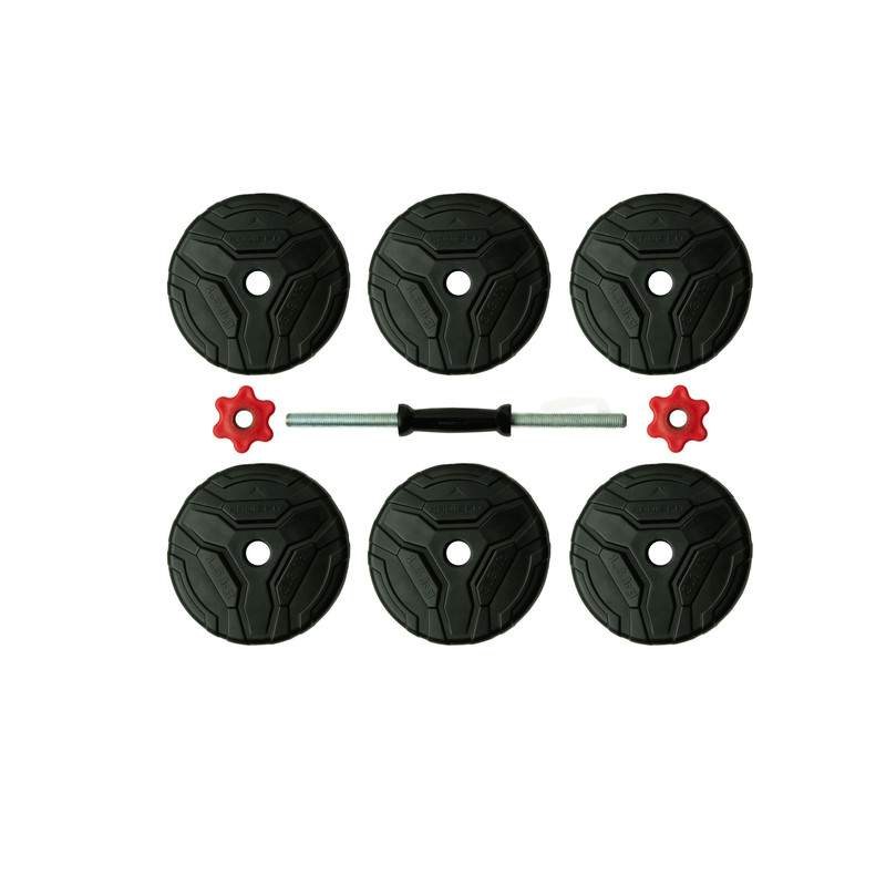 دمبل رادیس فیت مدل DVP-9-1500 وزن 9 کیلوگرم بسته 2 عددی