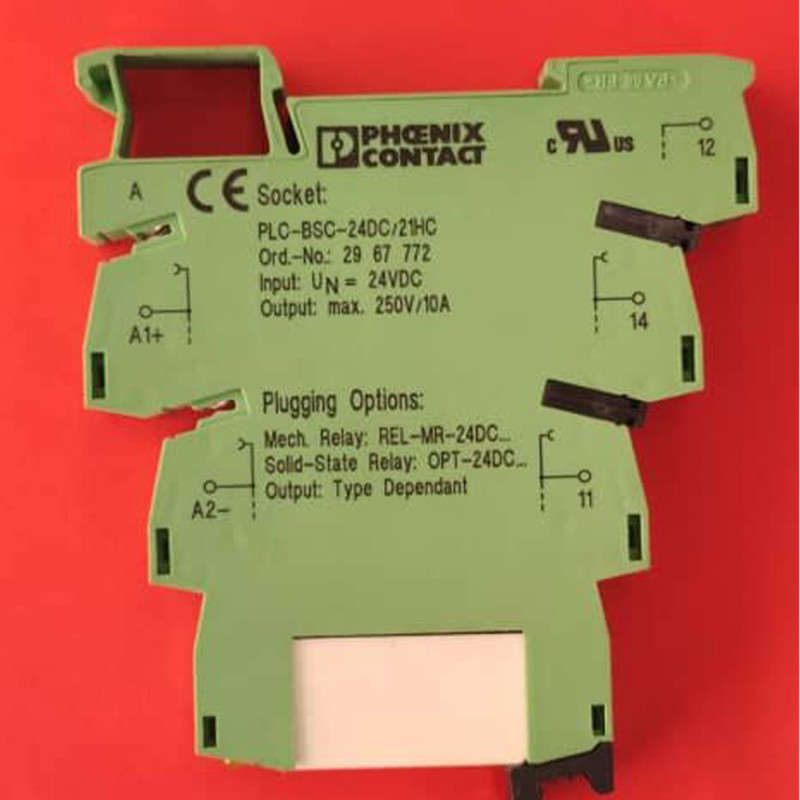 رله فونیکس کنتاکت مدل PLC-BSC-24DC/21HC