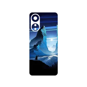 MAHOOT Blue Mountains Digital Art Cover Sticker for Oppo A78 4G