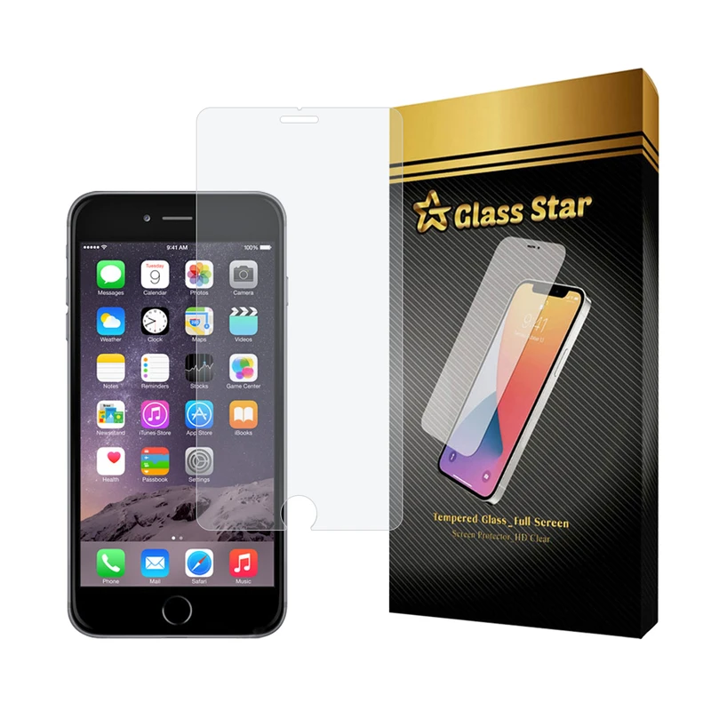 محافظ صفحه نمایش گلس استار مدل SIMPLS مناسب برای گوشی موبایل اپل iPhone 6 Plus / 7 Plus / 8 Plus