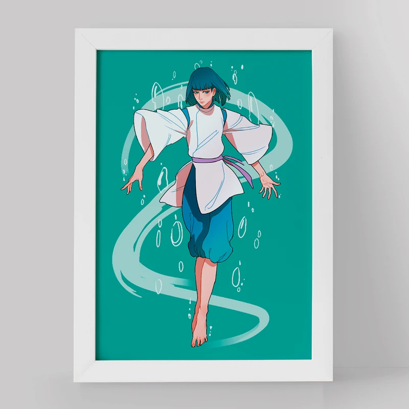 تابلو خندالو مدل هاکو انیمه شهر اشباح کد 12096