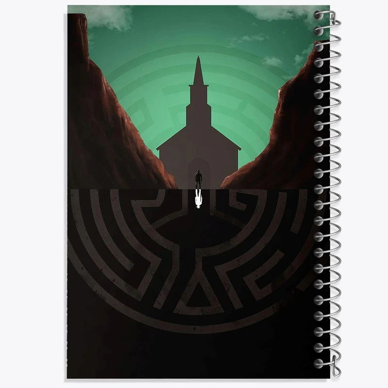 دفتر مشق 50 برگ خندالو مدل West World  کد 10199