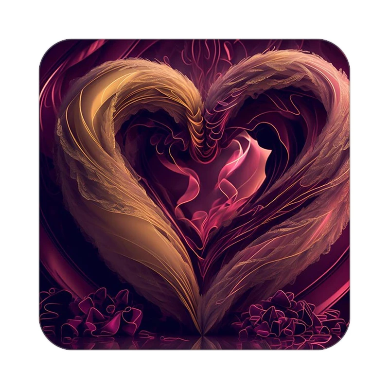 زیر لیوانی کاکتی مدل عاشقانه کد mp12823