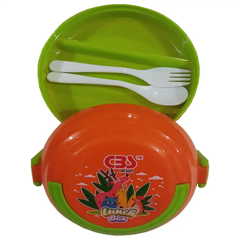 ظرف غذای کودک سی بی اس طرح حیوانات کد JM5001