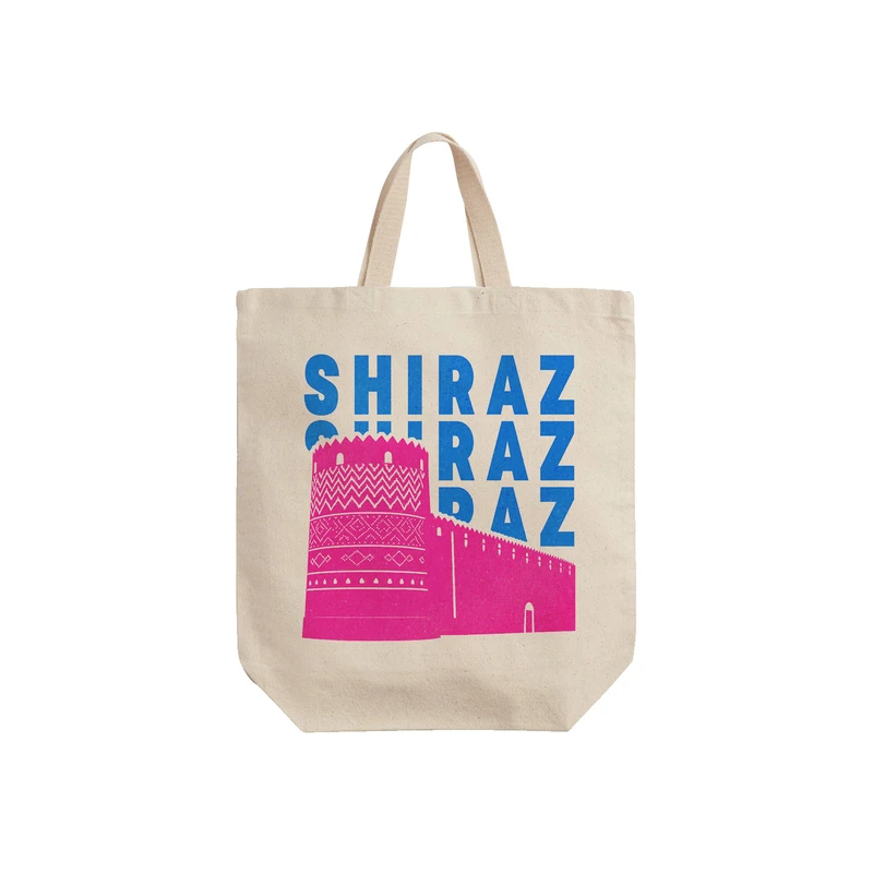 ساک خرید ترمه طراحان ایده مدل نماد ارگ کریم خان شیراز کد map0019