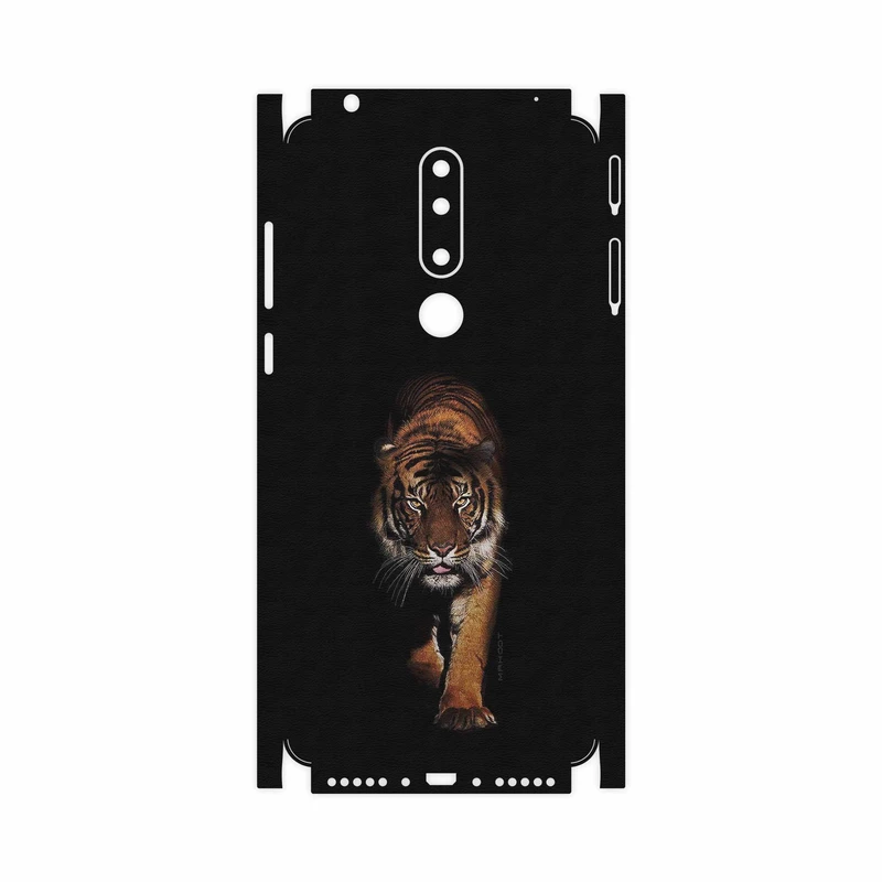 برچسب پوششی ماهوت مدل Wild Tiger-FullSkin مناسب برای گوشی موبایل نوکیا 3.1 Plus