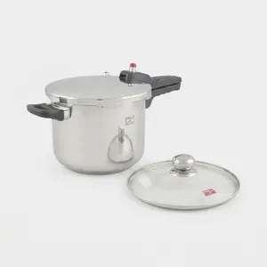 Pars Steele Three layer bottom Pressure Cooker - 6 liter