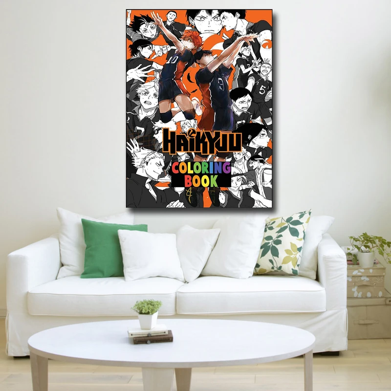 تابلو شاسی کودک مدل haikyuu کد 5