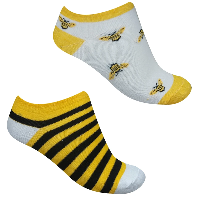 جوراب ساق کوتاه زنانه سیی مدل عسل زنبور کد 2003