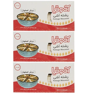 رشته آش برش اصفهان آموتیا - 450 گرم بسته 3 عددی