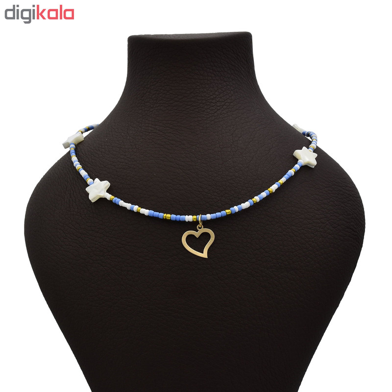 گردنبند طلا 18 عیار زنانه الن نار مدل قلب ELN5322979