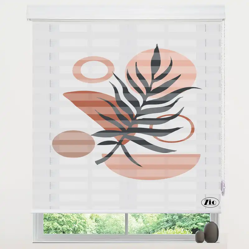 پرده زبرا زیو مدل O-7029 سایز 100x280 سانتی متر