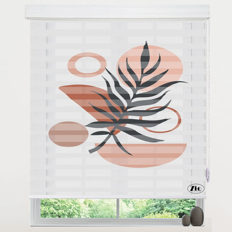 پرده زبرا زیو مدل O-7029 سایز 200x280 سانتی متر