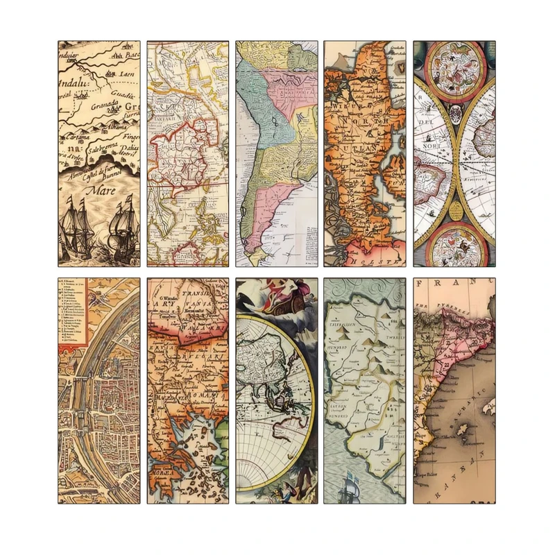 نشانگر کتاب سهیلا جایروندی مدل نقشه بسته 10 عددی