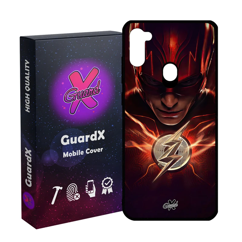 کاور گارد ایکس طرح فلش مدل Glass10599 مناسب برای گوشی موبایل سامسونگ Galaxy A11/M11