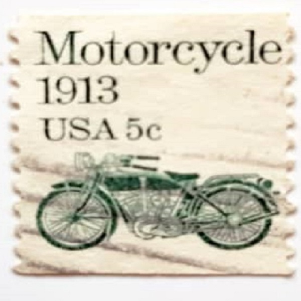 تمبر یادگاری مدل موتورسیکلت کد 1913