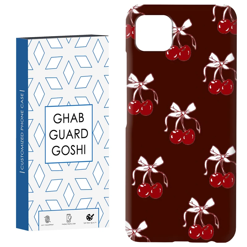 کاور قاب گارد گوشی طرح پاپیون و گیلاس کد Dimo-948 مناسب برای گوشی موبایل سامسونگ  GALAXY A22 5G