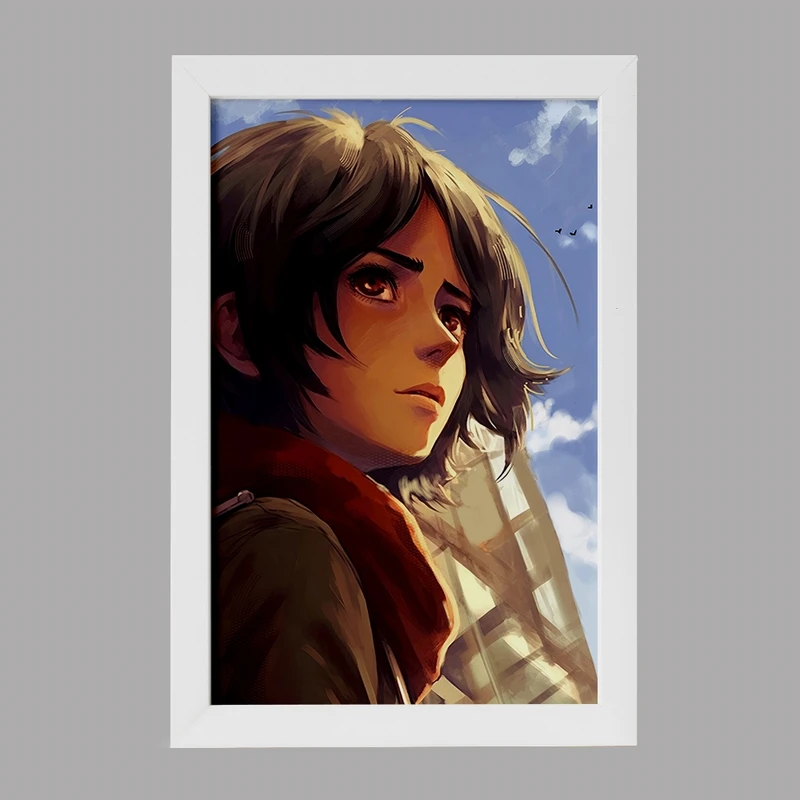 تابلو خندالو مدل میکاسا انیمه اتک آن تایتان کد F348