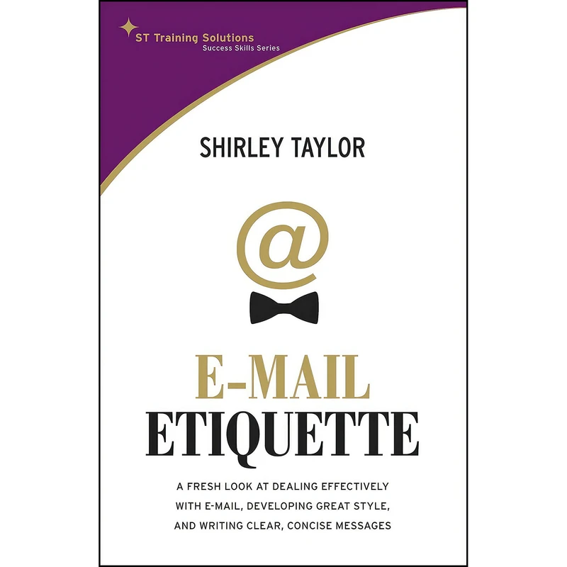 کتاب E-mail Etiquette اثر Shirley Taylor انتشارات Marshall Cavendish CorpCcb