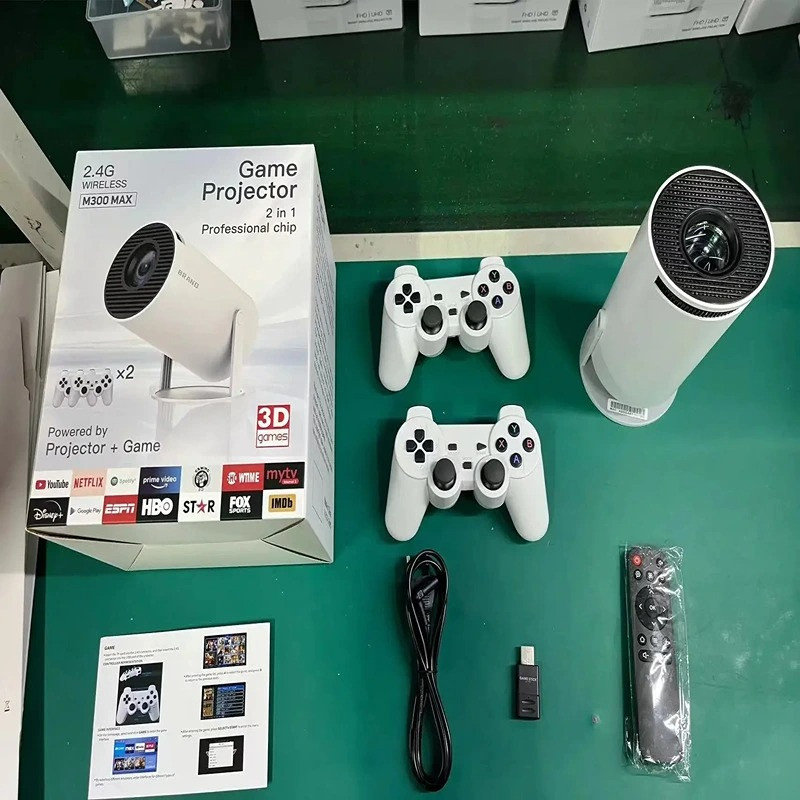 ویدئو پروژکتور قابل مدل M300 MAX PROJECTOR GAME 2in1