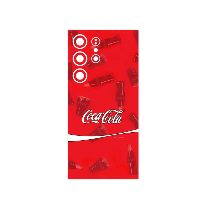 برچسب پوششی ماهوت مدل Coca_Cola_Logo مناسب برای گوشی موبایل سامسونگ Galaxy S24 Ultra