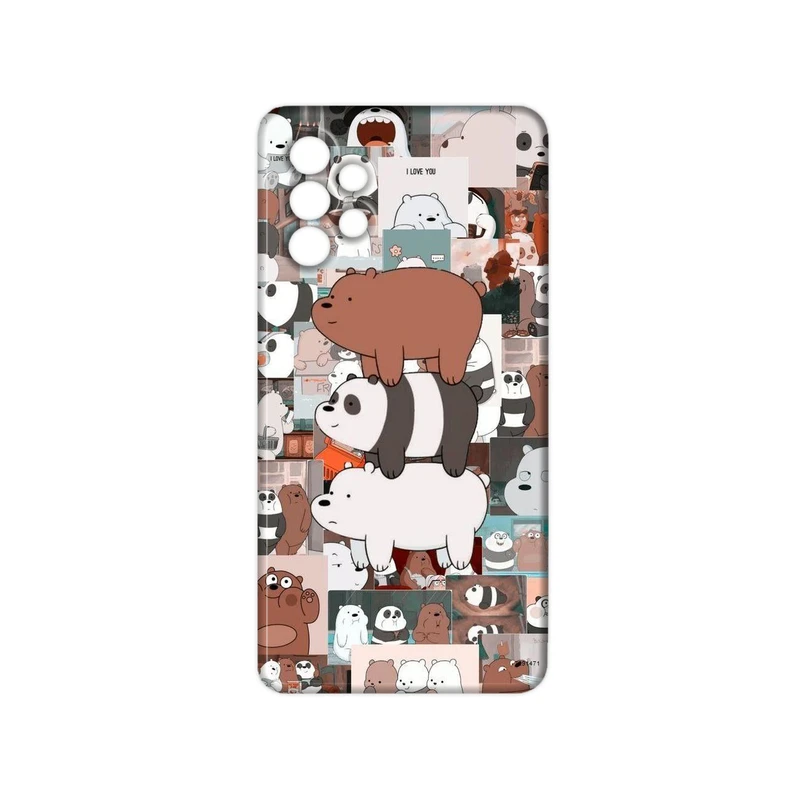 کاور مدل خرسی کد 117 مناسب برای گوشی موبایل سامسونگ galaxy A52