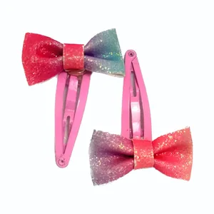 گیره مو دخترانه مدل یونیکورن مجموعه 2 عددی