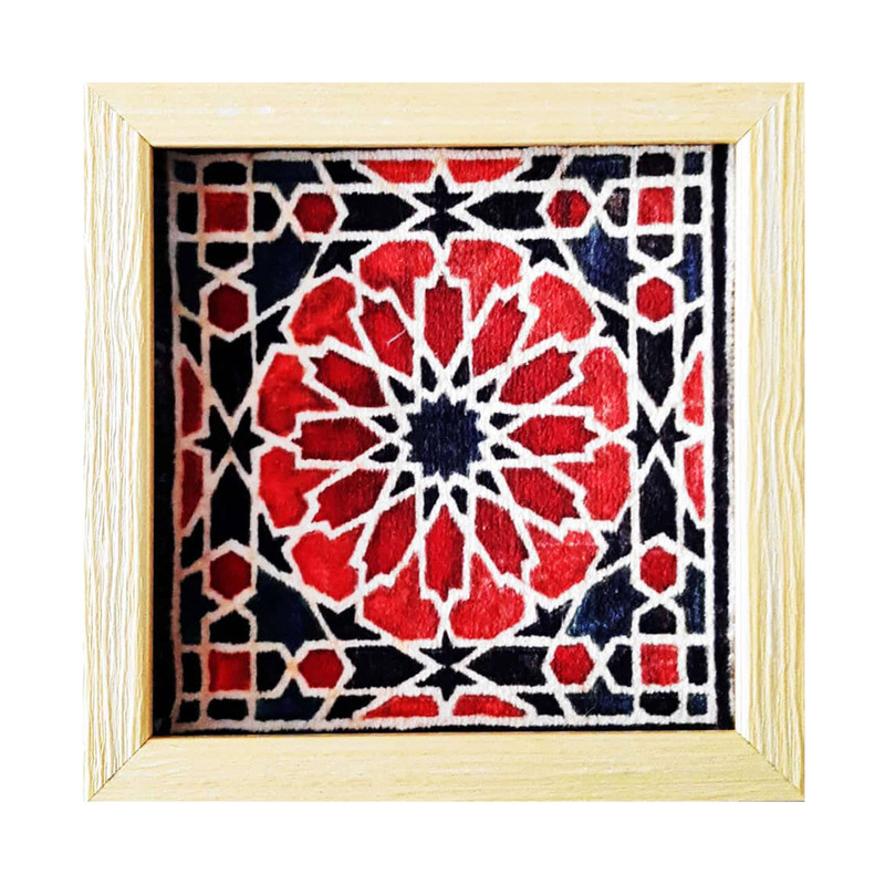 تابلو فرش ماشینی طرح سنتی مدل O 5