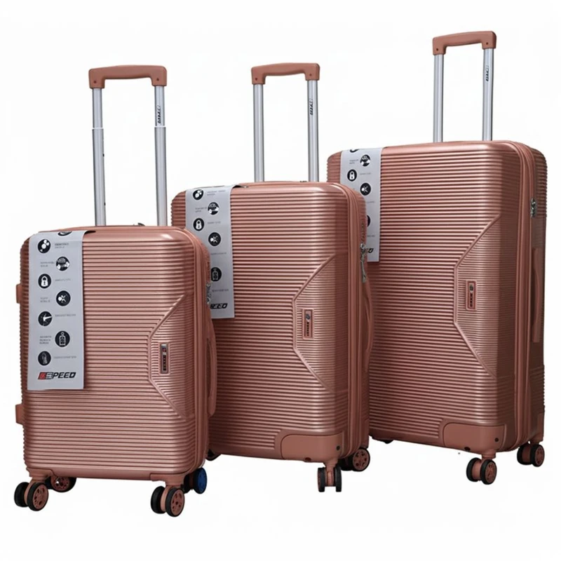 عکس شماره 5 : ست سه عددی چمدان اسپید مدل retractable wheel tr950