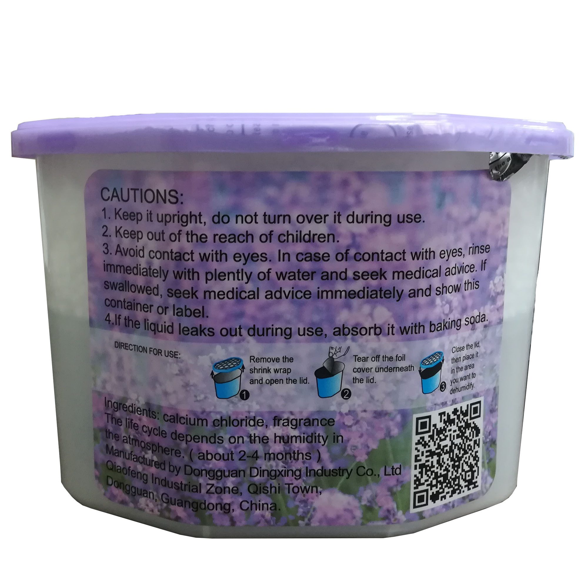 رطوبت گیر DX مدل Lavender Scent حجم 500 میلی لیتر