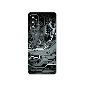 MAHOOT Black-Printed-Circuit-Board Cover Sticker for Samsung Galaxy M52 5G