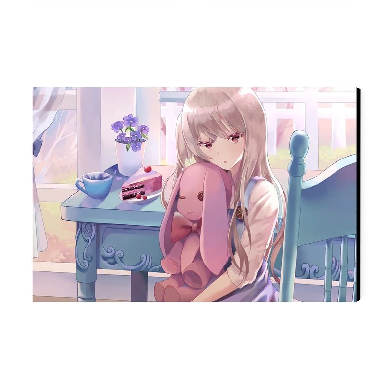 تابلو شاسی عرش مدل فانتزی انیمه دختر کد As1839