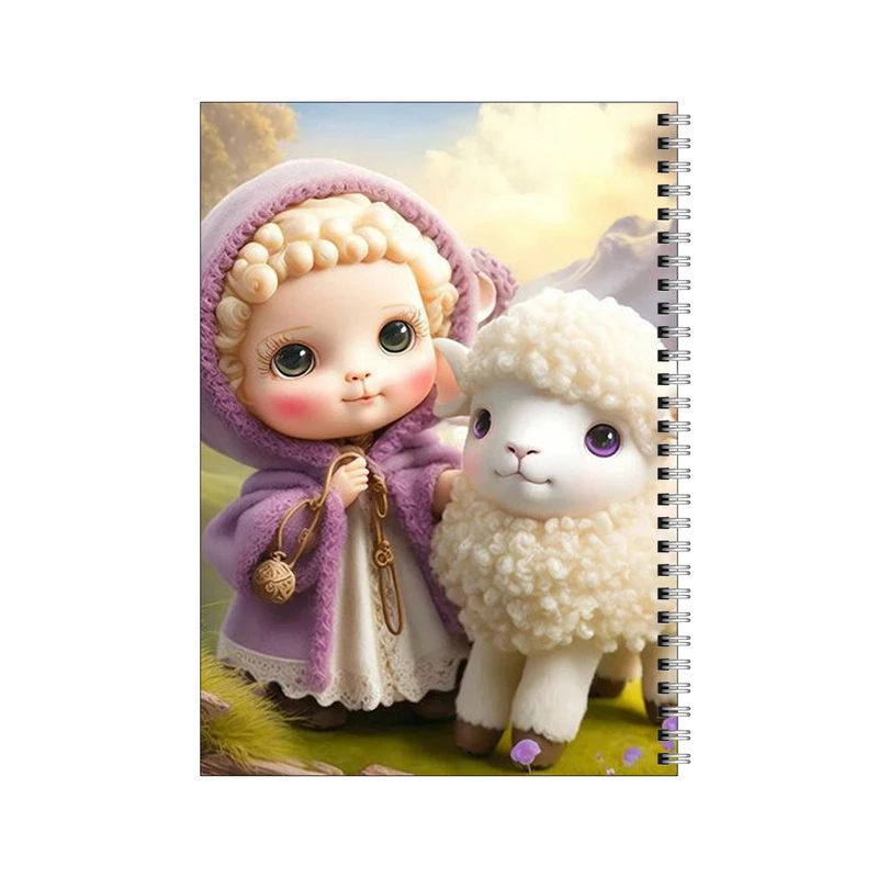 دفتر مشق 80 برگ بامبیلیپ طرح ببعی و دختر ببعی کد 8605639