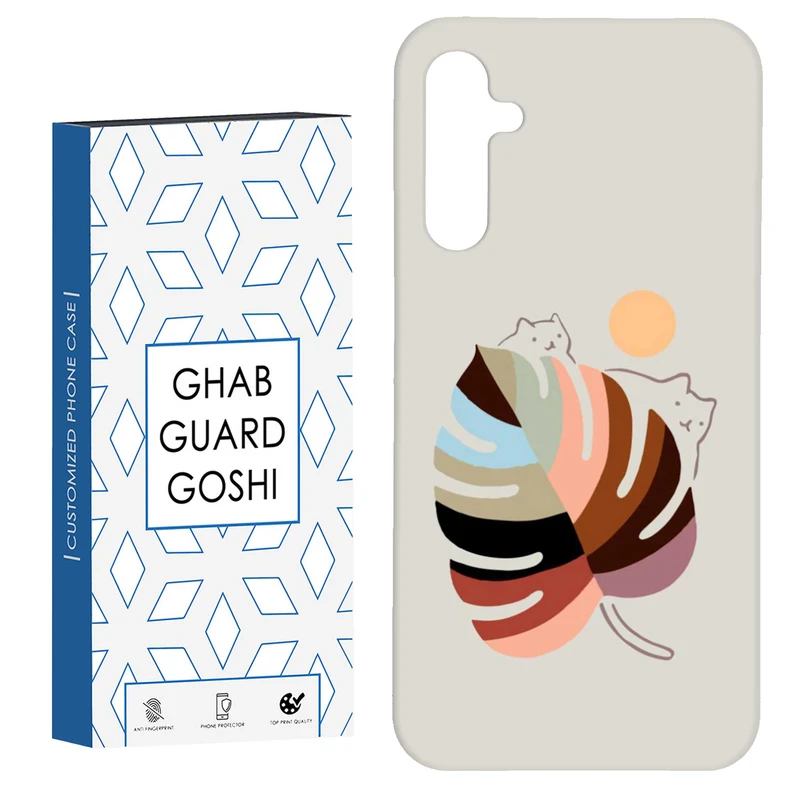 کاور قاب گارد گوشی طرح گربه کد Dimo-014 مناسب برای گوشی موبایل سامسونگ Galaxy A54