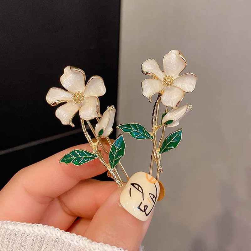 گیره مو زنانه مدل flower کد 00567