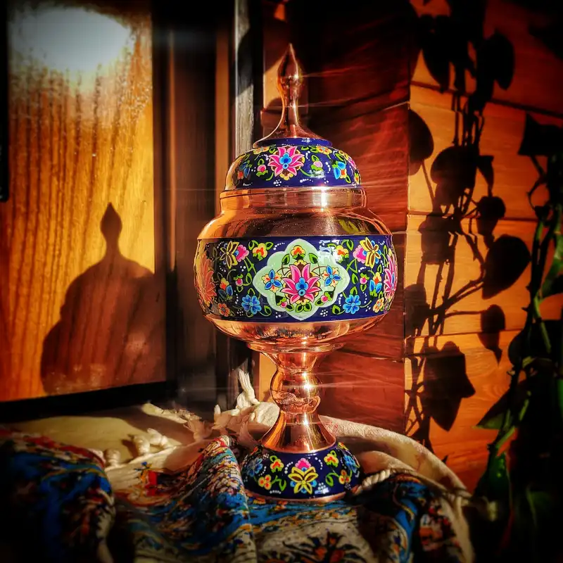 شکلات خوری مسی مدل پرداز کد 27