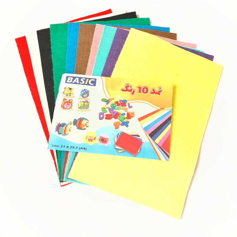 نمد بیسیک مدل b10 بسته ۱۰ عددی