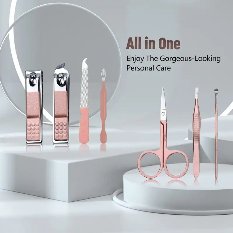 ست مانیکور و پدیکور مدل دستی بسته 7 عددی