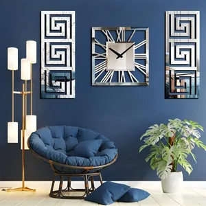 ساعت دیواری مدل m102 بسته 3 عددی