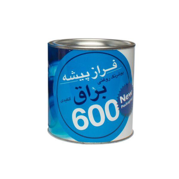 رنگ روغنی براق فرازپیشه کد 600 حجم 4 لیتر