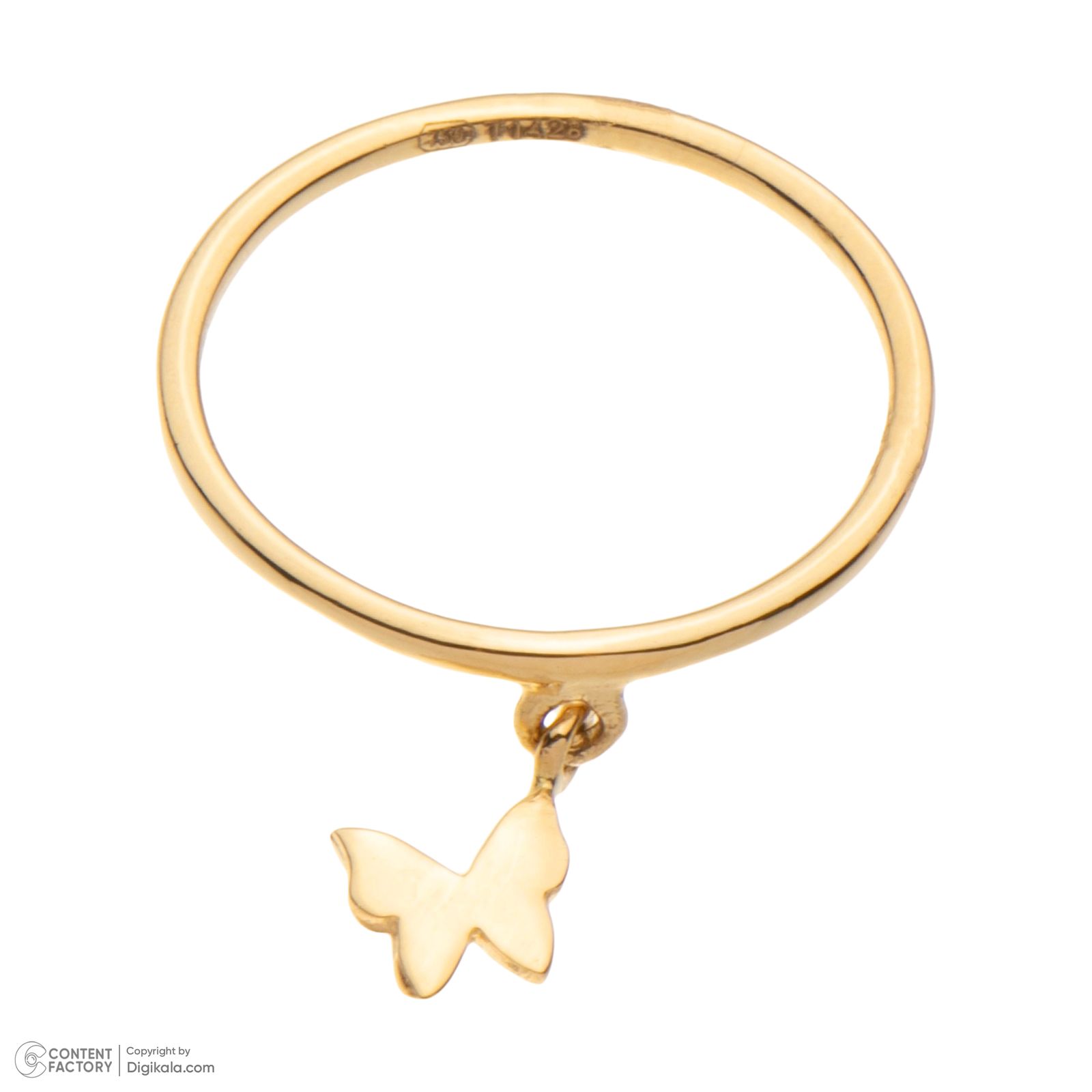 انگشتر طلا 18 عیار زنانه درریس مدل rt7099 - - 4