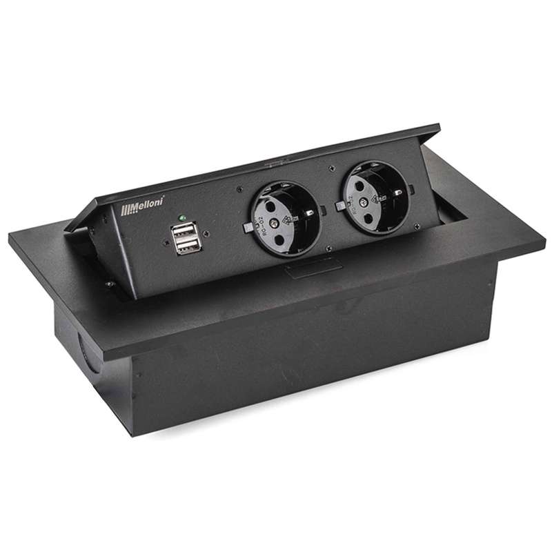 پریز توکار ملونی مدل 10017 پریز توکار ملونی مدل 10017