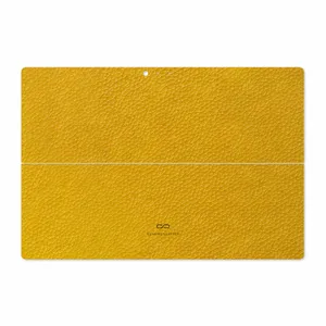 MAHOOT Mustard-Leather Cover Sticker for Microsoft Surface Pro 3 2014