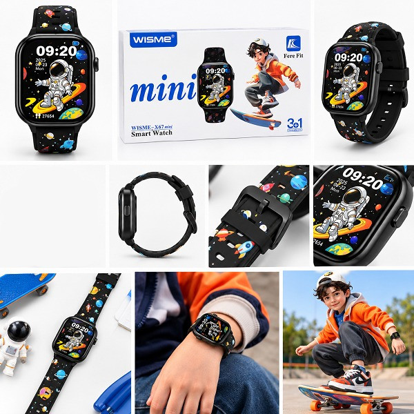 ساعت هوشمند ویسمی مدل Wisme-X67 Mini