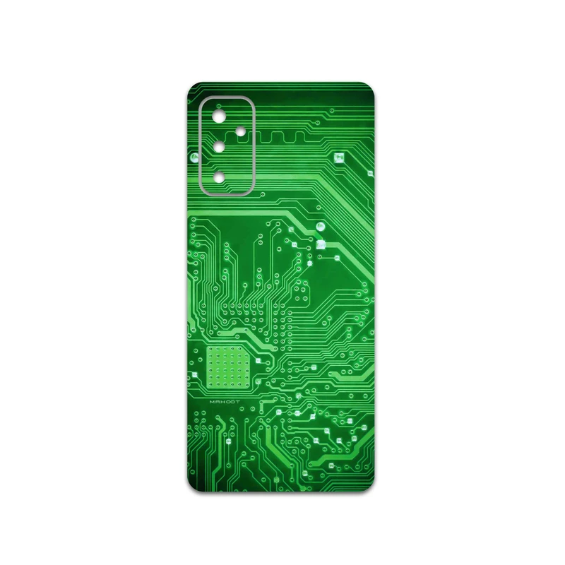 برچسب پوششی ماهوت مدل Green-Printed-Circuit-Board مناسب برای گوشی موبایل سامسونگ Galaxy M52 5G