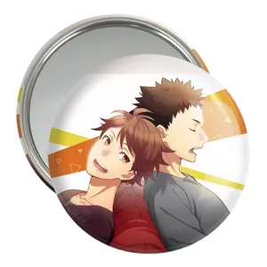 آینه جیبی خندالو مدل ایوایزومی و اویکاوا انیمه آبشار سرنوشت هایکیو کاگیاما  کد 11195