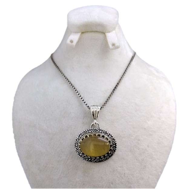 گردنبند نقره زنانه مدل g-9600