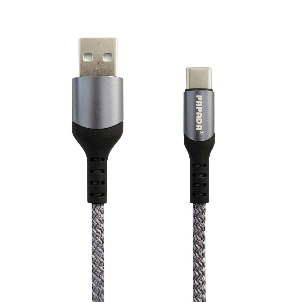 کابل تبدیل usb به usb-c پاپادا مدل F-11 طول 1 متر